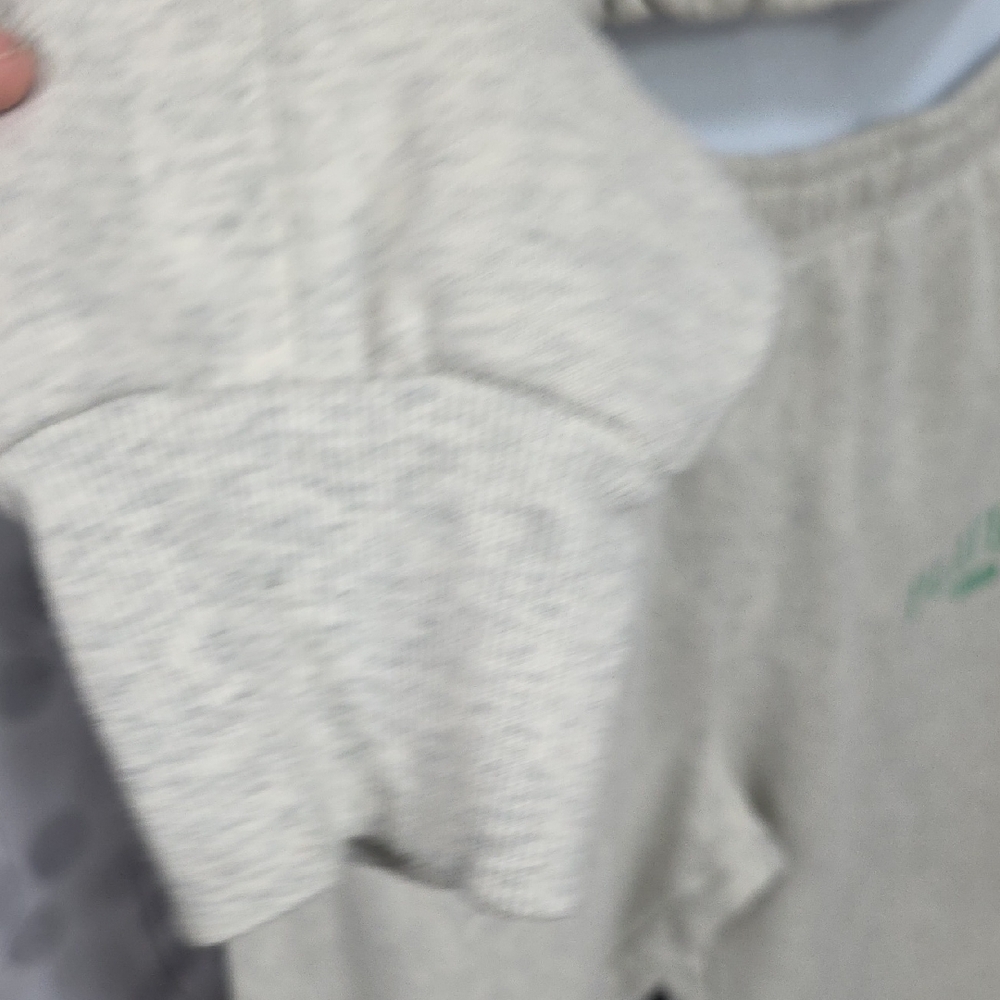 PacSun Heather Gray Lounge Set with Green Playboy Logo - Picture 9 of 15